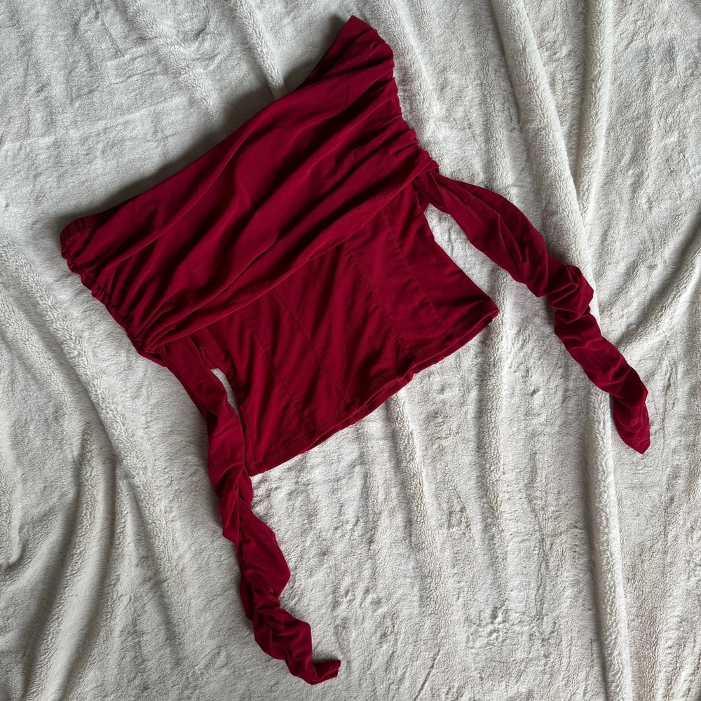 Majorelle Lia off the shoulder corset top from REVOLVE